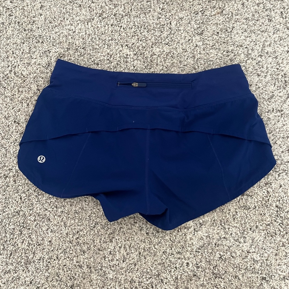 Lululemon Speed up shorts 2.5” size 4